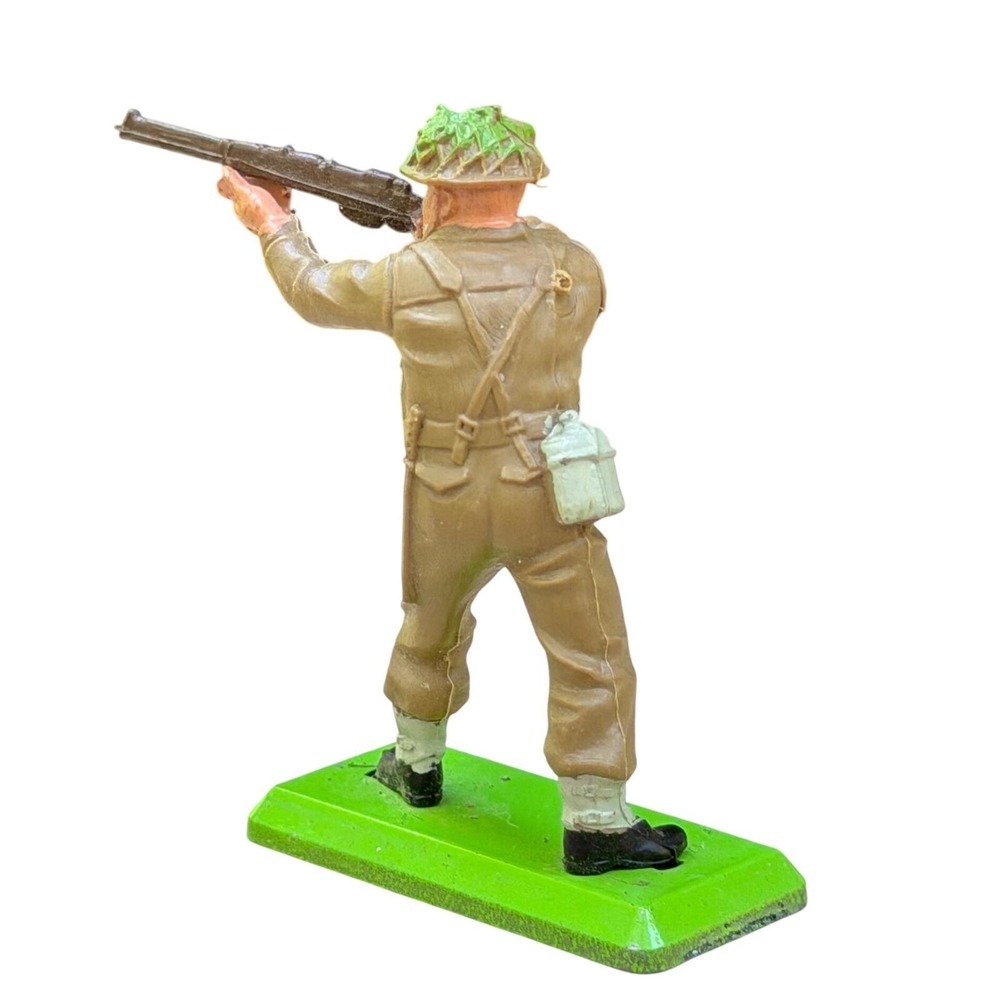 Britains Deetail Mortar Team British WWII Infantry Toy Soldiers Metal Base Lot 3 - Picture 12 of 16